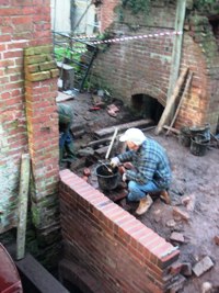 Putting the finishing touches to a major job