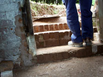 north steps