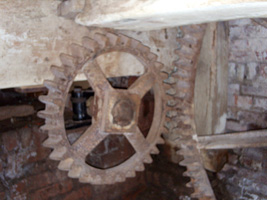 The PTO gear remounted