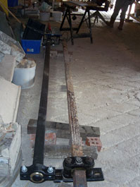 Both sections of the PTO shaft