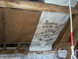 hop sack roof lining