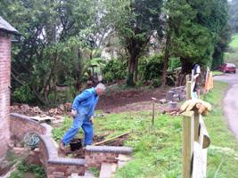 Derek does more weeding Derek does more weeding